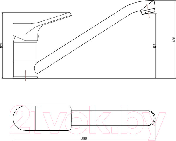 Изображение товара Смеситель Esko Eiger EG 05