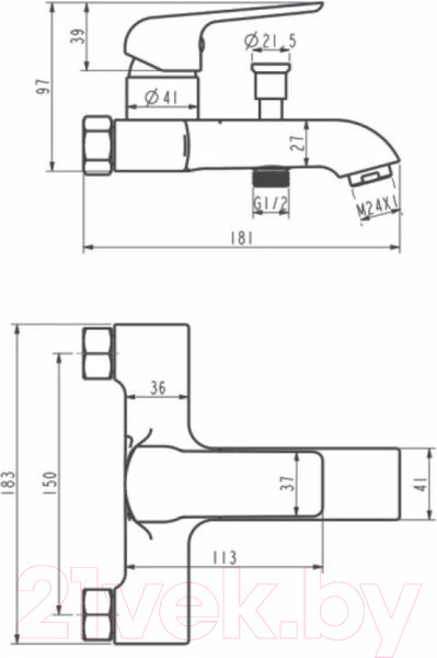 Изображение товара Смеситель Esko Dublin DB 54