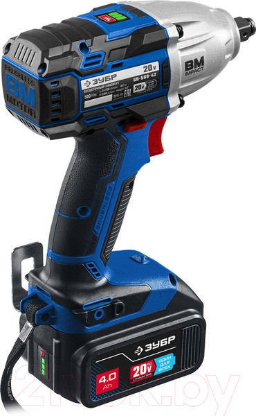 Изображение товара Аккумуляторный гайковерт Зубр GB-500-42