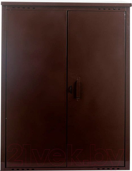 Изображение товара Шкаф для газового баллона Петромаш 2x50л (коричневый)