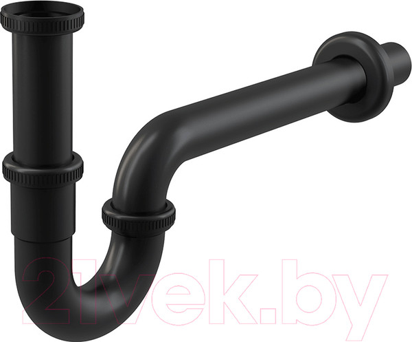 Изображение товара Сифон Alcadrain A4320 (черный)