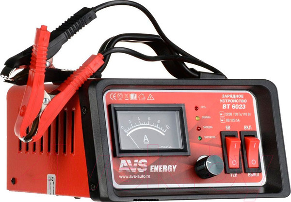 Изображение товара Зарядное устройство для аккумулятора AVS Energy BT-6023 (5A) / A80908S