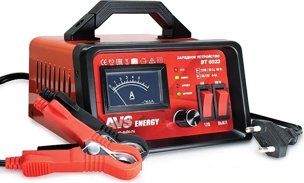 Изображение товара Зарядное устройство для аккумулятора AVS Energy BT-6023 (5A) / A80908S