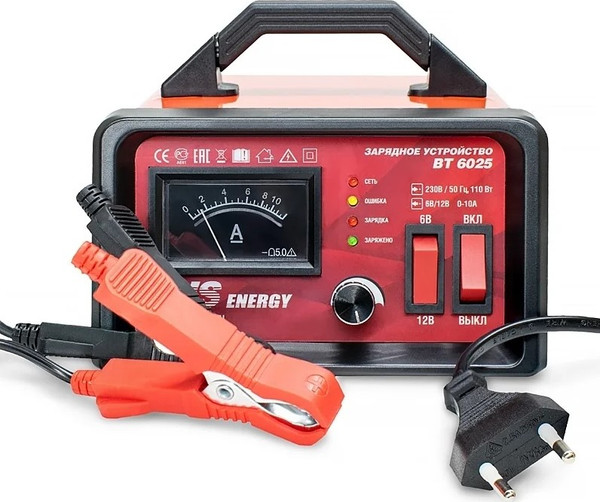 Изображение товара Зарядное устройство для аккумулятора AVS Energy BT-6025 (10A) / 43722