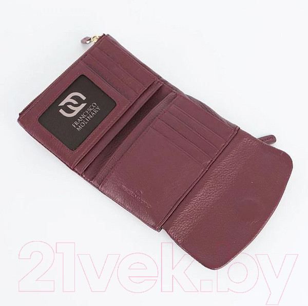 Изображение товара Портмоне Francesco Molinary 895-6090-BRD (бордовый)
