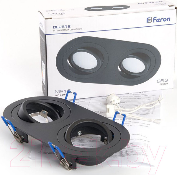 Изображение товара Точечный светильник Feron MR16 G5.3 DL2812 / 48459