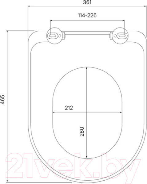 Изображение товара Сиденье для унитаза IDDIS Optima Home 137DPSEi31