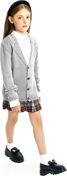 Изображение товара Пиджак детский Amarobaby Pure Love School / AB-OD23-PLS30/11-140 (р.140, серый)