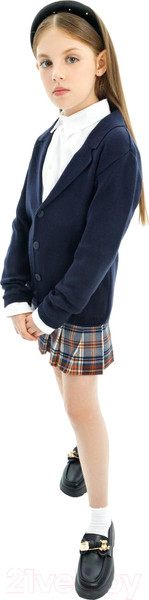 Изображение товара Пиджак детский Amarobaby Pure Love School / AB-OD23-PLS30/20-140 (р.140, синий)