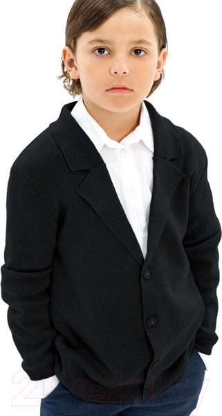 Изображение товара Пиджак детский Amarobaby Pure Love School / AB-OD23-PLS30/09-146 (р.146, черный)