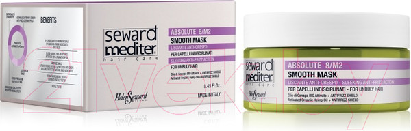 Изображение товара Маска для волос Helen Seward Mediter Absolute Smooth Mask Разглаживающая (250мл)