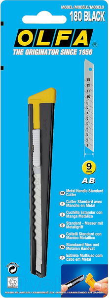 Изображение товара Нож пистолетный Olfa OL-180-BLACK