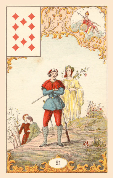 Изображение товара Гадальные карты Lo Scarabeo The Little Oracle Cards / SP19