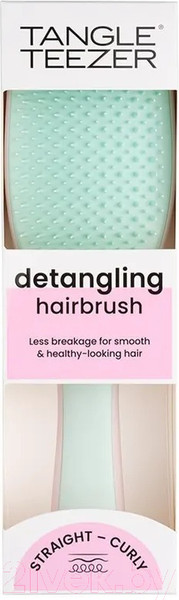 Изображение товара Расческа-массажер Tangle Teezer The Ultimate Wet Detangler Baby Pink & Mint