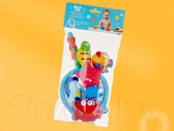 Изображение товара Игра для ванной ROXY-KIDS Морские животные / RRT-812