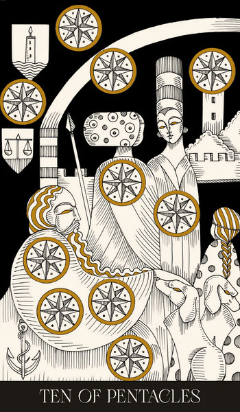 Изображение товара Гадальные карты Lo Scarabeo Symbolic Soul Tarot Card / EX290