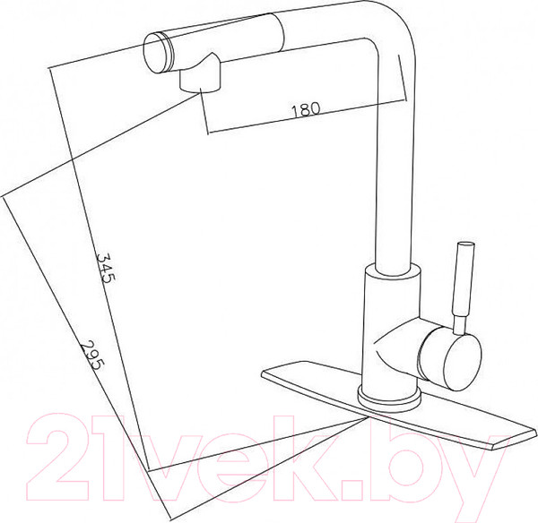 Изображение товара Смеситель Esko K12