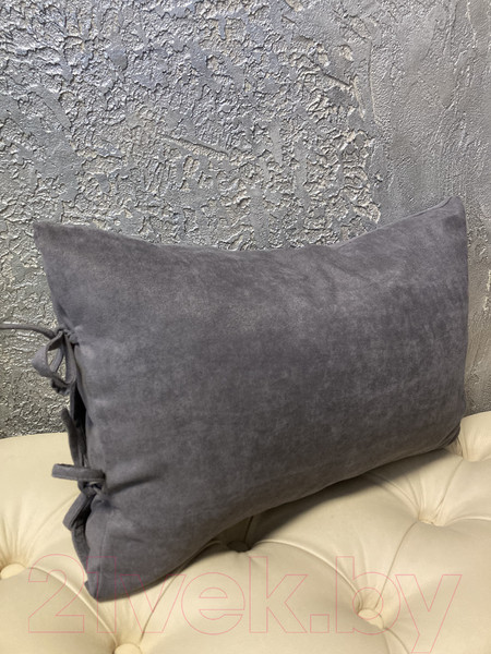 Изображение товара Наволочка декоративная Ника Зварико 35x50 / 7773550 (темно-серый 300)