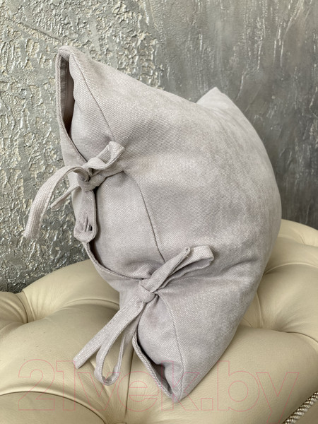 Изображение товара Наволочка декоративная Ника Зварико 35x50 / 7773550 (светло-серый 04)