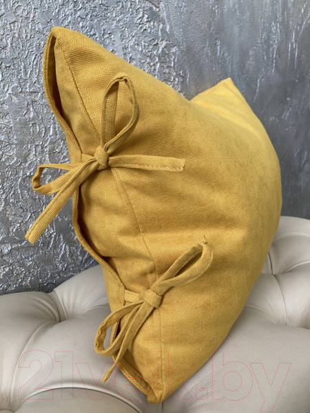 Изображение товара Наволочка декоративная Ника Зварико 35x50 / 7773550 (горчичный/облепиховый 12)