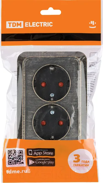 Изображение товара Розетка TDM Ладога SQ1801-0290 (бронза)