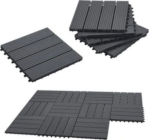 Изображение товара Плитка садовая Multy Home Natural Stone EU5100038 (графит)