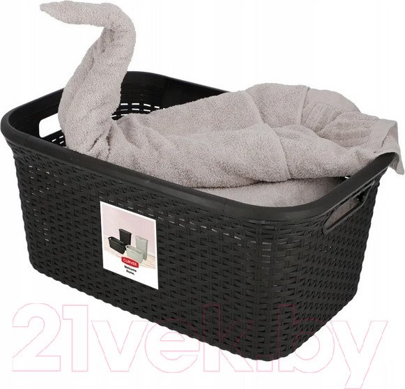 Изображение товара Корзина Curver Laundry Basket / 187493 (темно-коричневый)