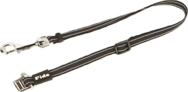 Изображение товара Пристежка к поводку для второй собаки Fida Dual Leash / 71396 (черный)