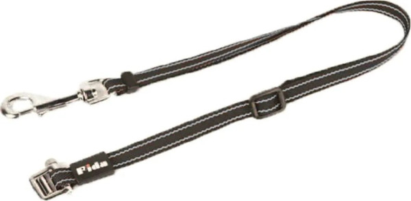 Изображение товара Пристежка к поводку для второй собаки Fida Dual Leash / 71398 (черный)