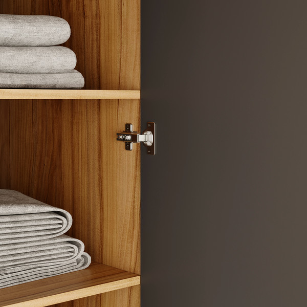 Изображение товара Шкаф ТриЯ Порто СМ-393.07.113 с 3 глухими дверями (яблоня беллуно/графит софт)