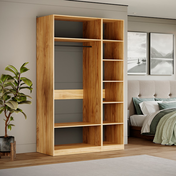 Изображение товара Шкаф ТриЯ Порто СМ-393.07.113 с 3 глухими дверями (яблоня беллуно/графит софт)