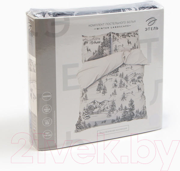 Изображение товара Комплект постельного белья Этель Winter Landscape 1.5сп / 9823936