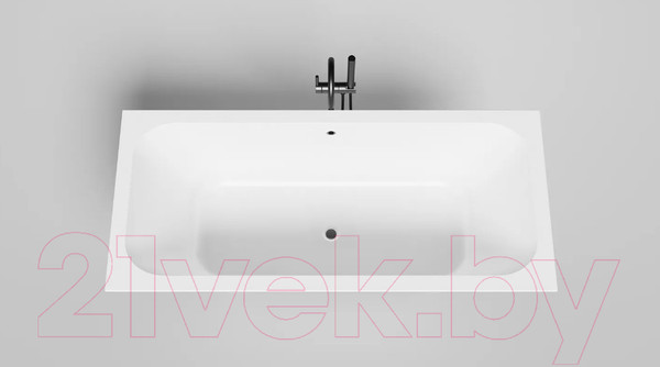 Изображение товара Ванна из искусственного мрамора Salini Orlanda Axis 170x75 / 103213G (S-Sense, глянцевый)