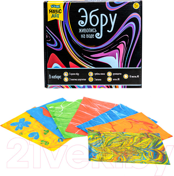 Изображение товара Набор для творчества Десятое королевство Magic ART. Эбру / 05160