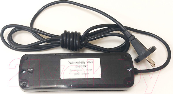 Изображение товара Удлинитель Тифлос У6-3 (3м, черный)