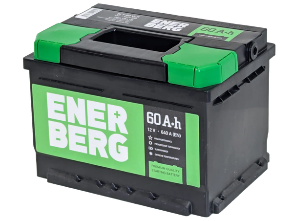 Изображение товара Автомобильный аккумулятор Enerberg 6СТ-60VLR 640A R+ (60 А/ч)
