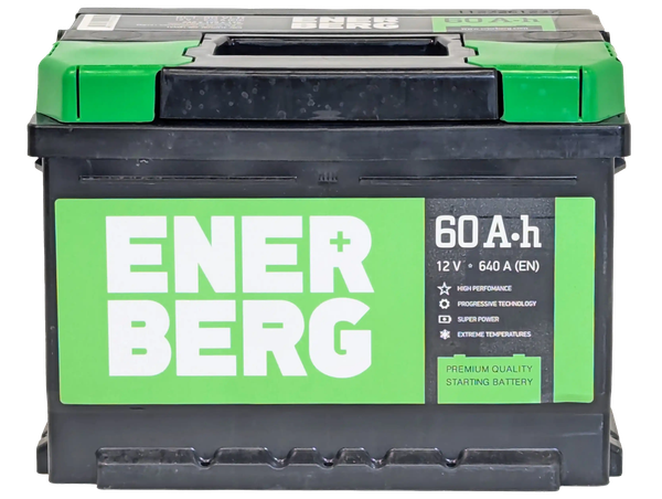 Изображение товара Автомобильный аккумулятор Enerberg 6СТ-60VLR 640A R+ (60 А/ч)