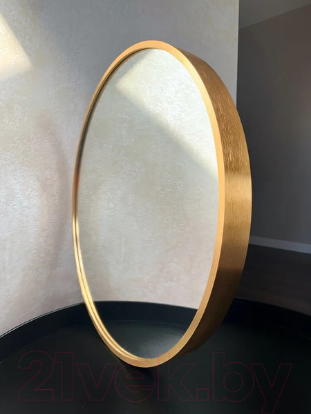 Изображение товара Зеркало Emze Shine 40 / SHINE.40.40.AUR (золото)