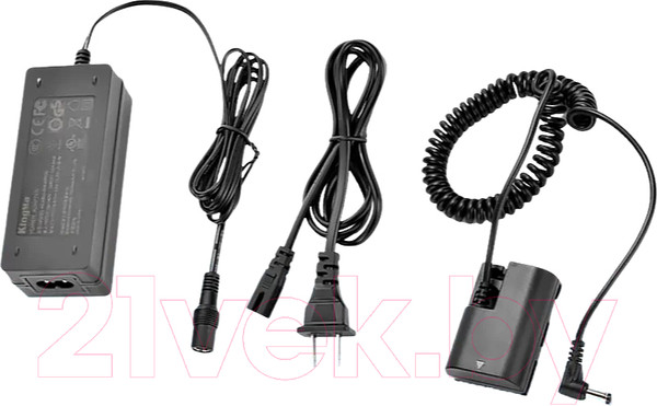 Изображение товара Комплект зарядных устройств для камеры Kingma DR-LPE6-AEU Kit + EU Plug Power Adapter