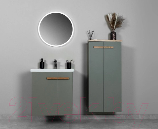 Изображение товара Тумба под умывальник Viant Мюнхен Como 60 / VMUN60COH-T2STP (хаки)