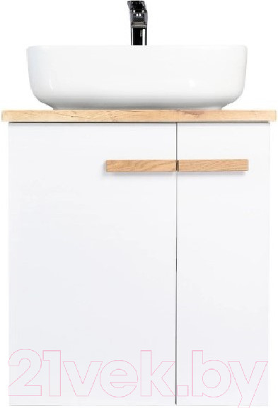 Изображение товара Тумба под умывальник Viant Мюнхен / VMUN70NBEL-T2STP (белый)