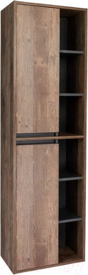 Изображение товара Шкаф-пенал для ванной Viant Люксембург / VLUX500D-PENP (дерево)