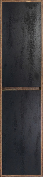 Изображение товара Шкаф-пенал для ванной Viant Люксембург / VLUX400CH-PENP (черный)