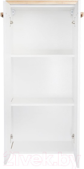 Изображение товара Шкаф-полупенал для ванной Viant Мюнхен / VMUN50BEL-PENP (белый)