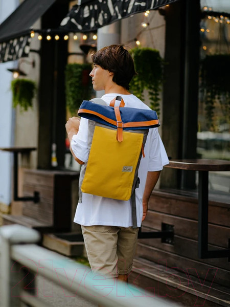 Изображение товара Рюкзак RoadLike RollTop 411869 (желтый)