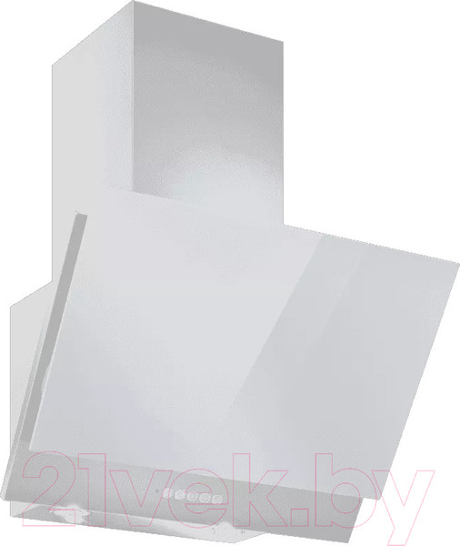 Изображение товара Вытяжка наклонная Elikor Рубин 60П-1000-Е4Д / 221387 (белый/белый)