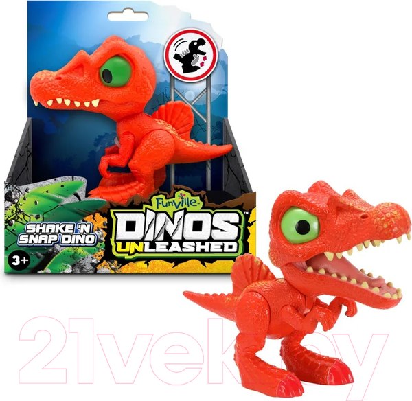 Изображение товара Фигурка игровая Dinos Unleashed Клацающий спинозавр мини / 31127S