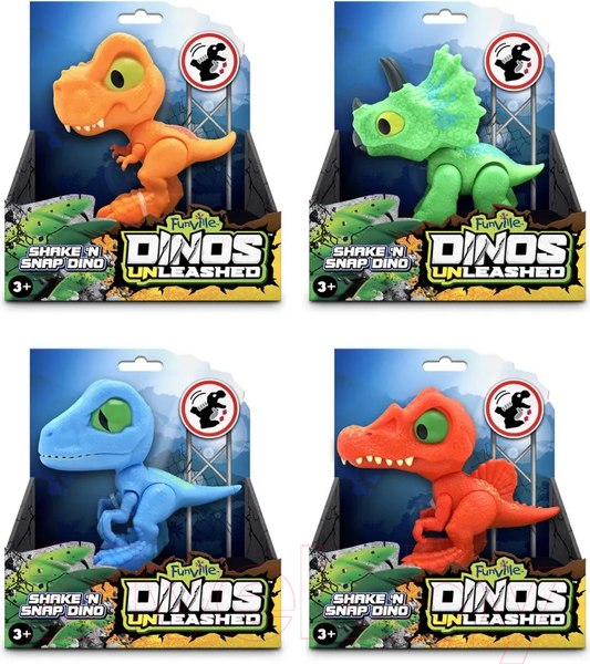 Изображение товара Фигурка игровая Dinos Unleashed Клацающий спинозавр мини / 31127S