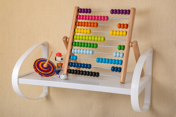 Изображение товара Полка для ванной Berossi Dely АС 26901000 (снежно-белый)