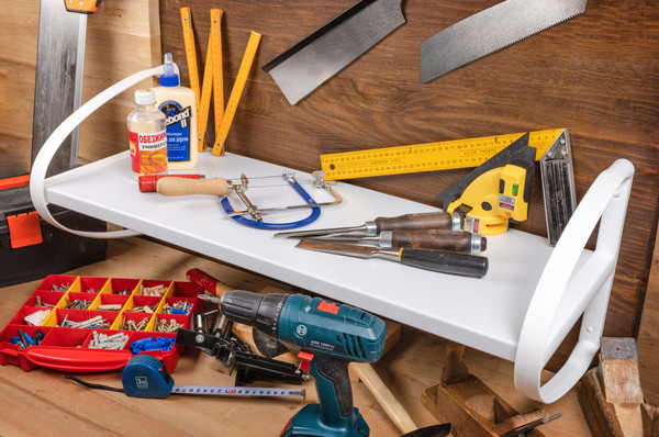 Изображение товара Полка для ванной Berossi Dely АС 26901000 (снежно-белый)